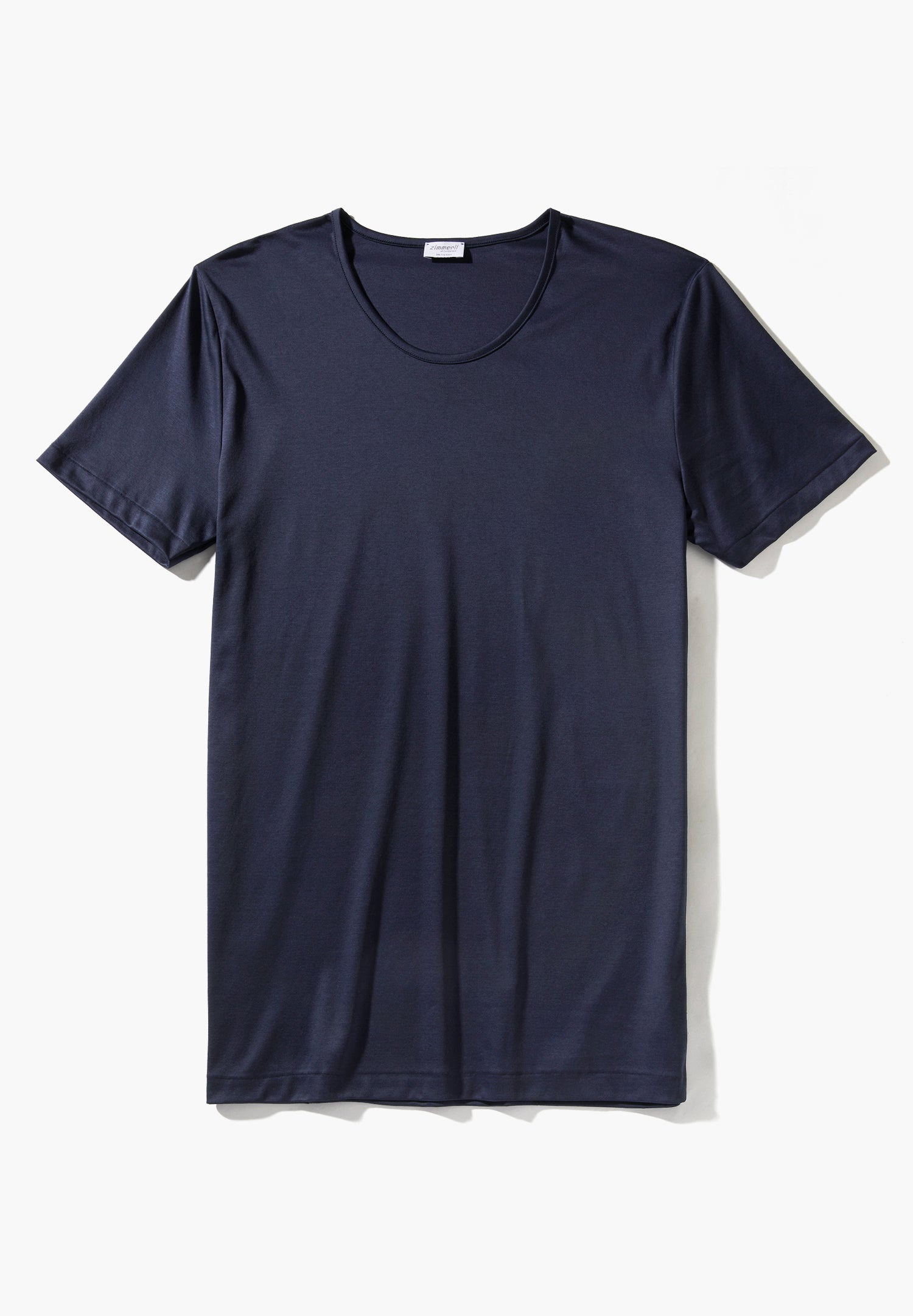 Sea Island | T-Shirt kurzarm, Rundhals schmaler Kragen - navy - Image 3