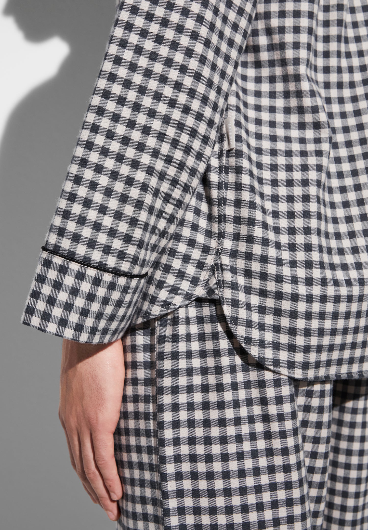 Cozy Flannel | Pyjama lang - oat check – Bild 3
