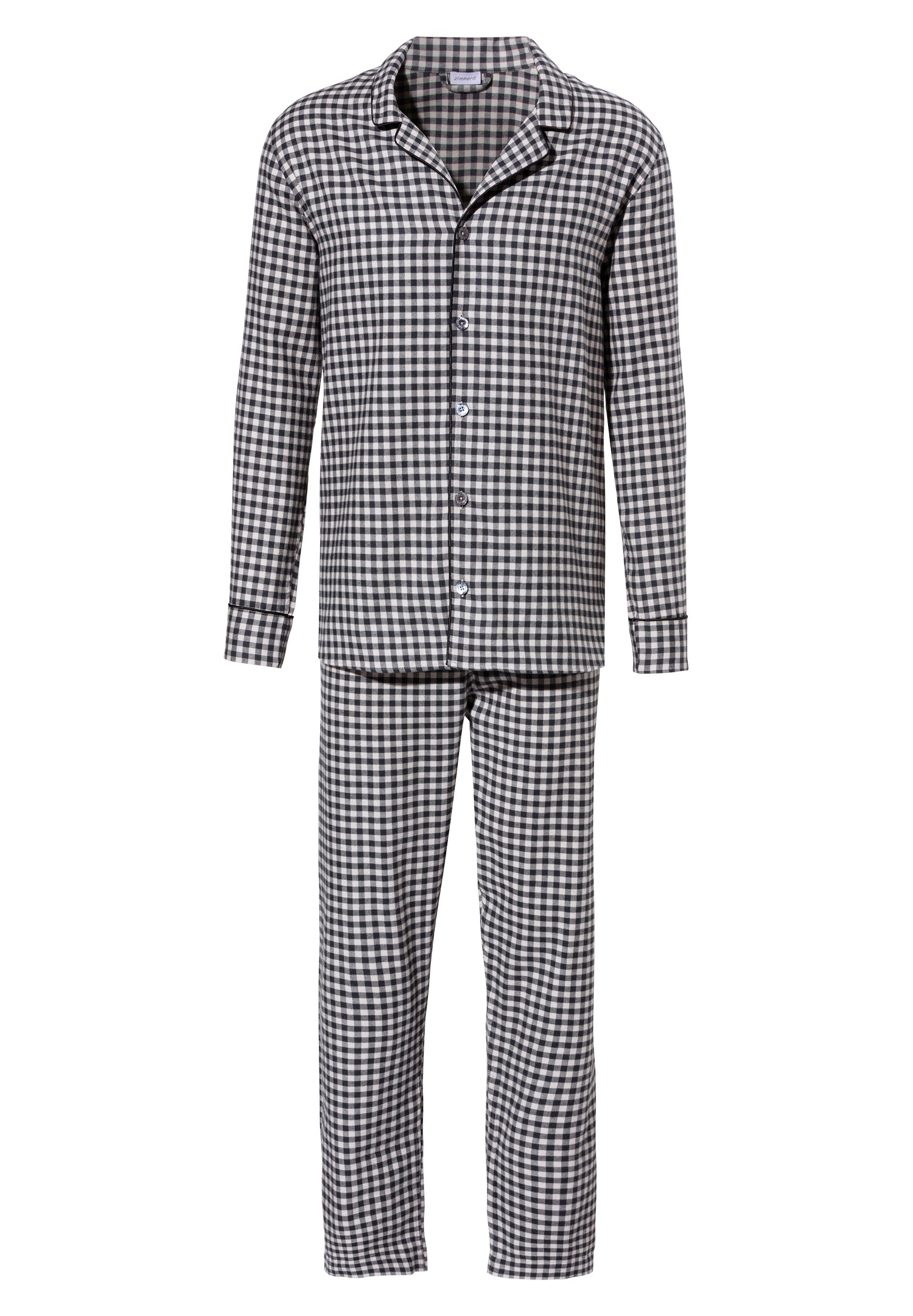 Cozy Flannel | Pyjama lang - oat check – Bild 5
