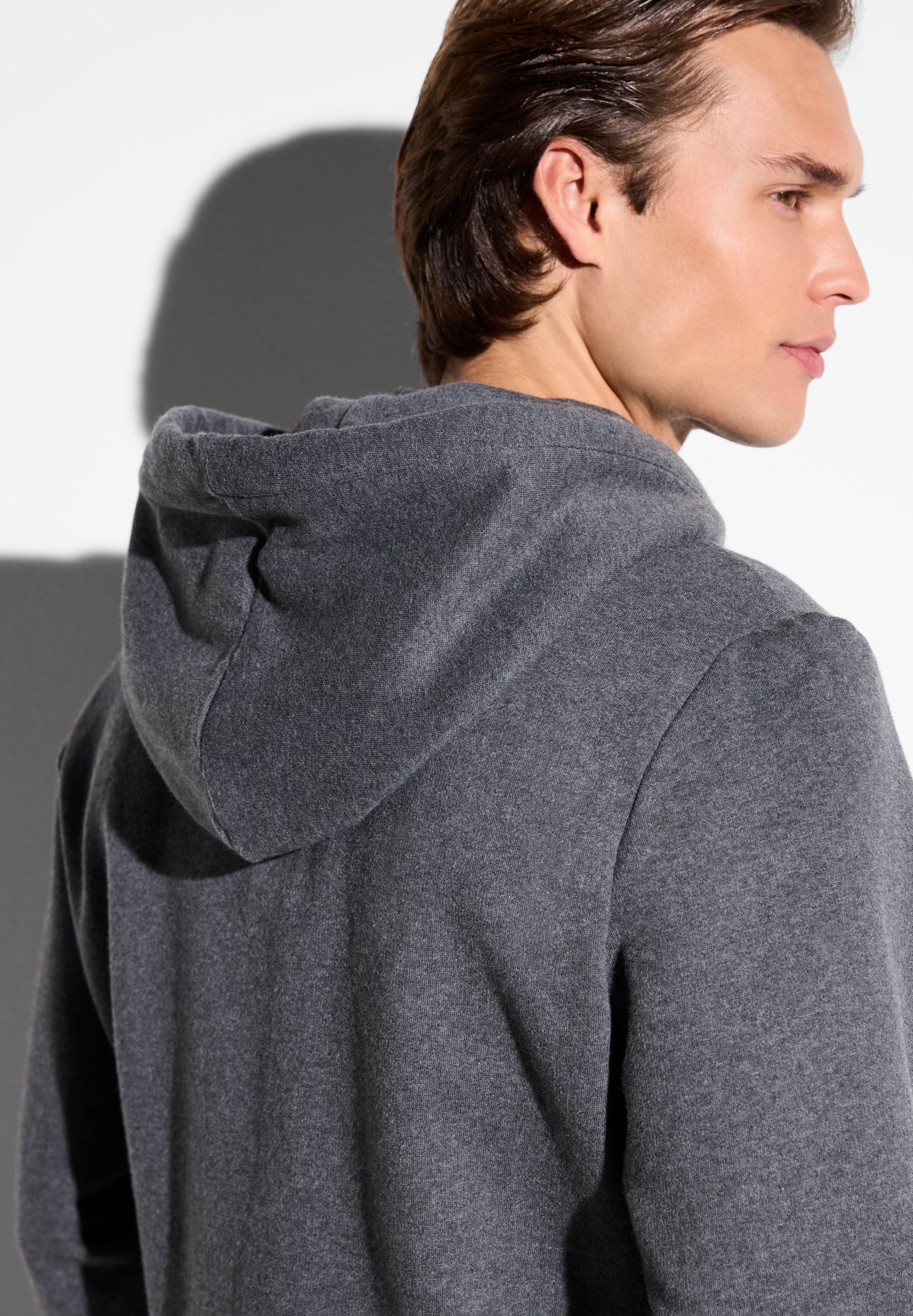 Winter Lounge | Jacke - dark grey mélange – Bild 3