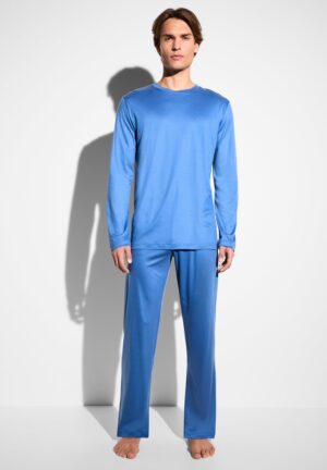 Sustainable Luxury | Pyjama lang - cadet blue