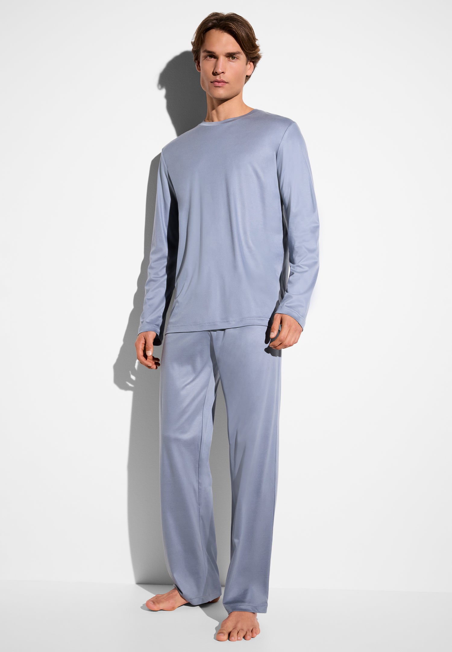 Sustainable Luxury | Pyjama lang - rock blue