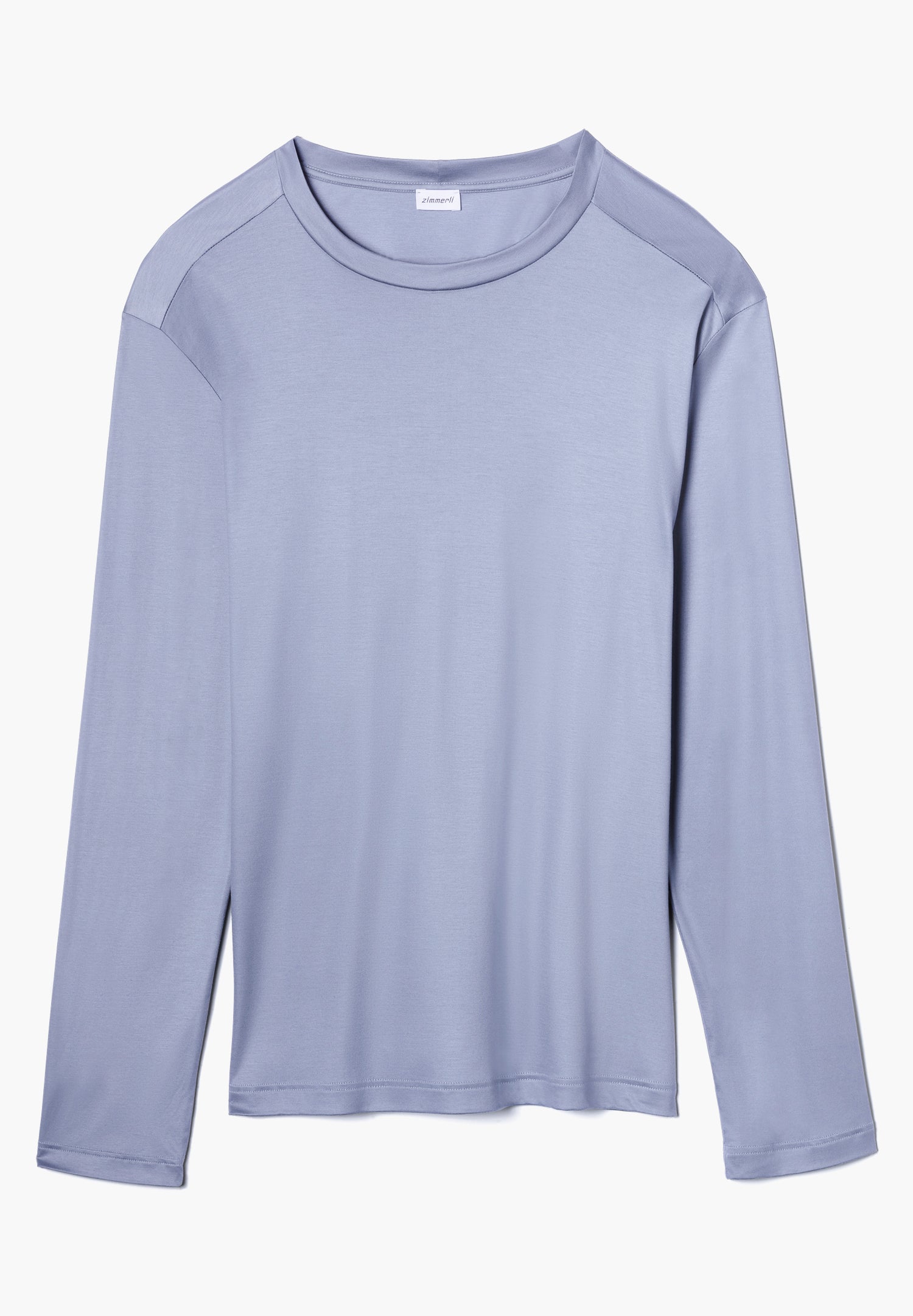 Sustainable Luxury | T-Shirt langarm - rock blue - Image 3