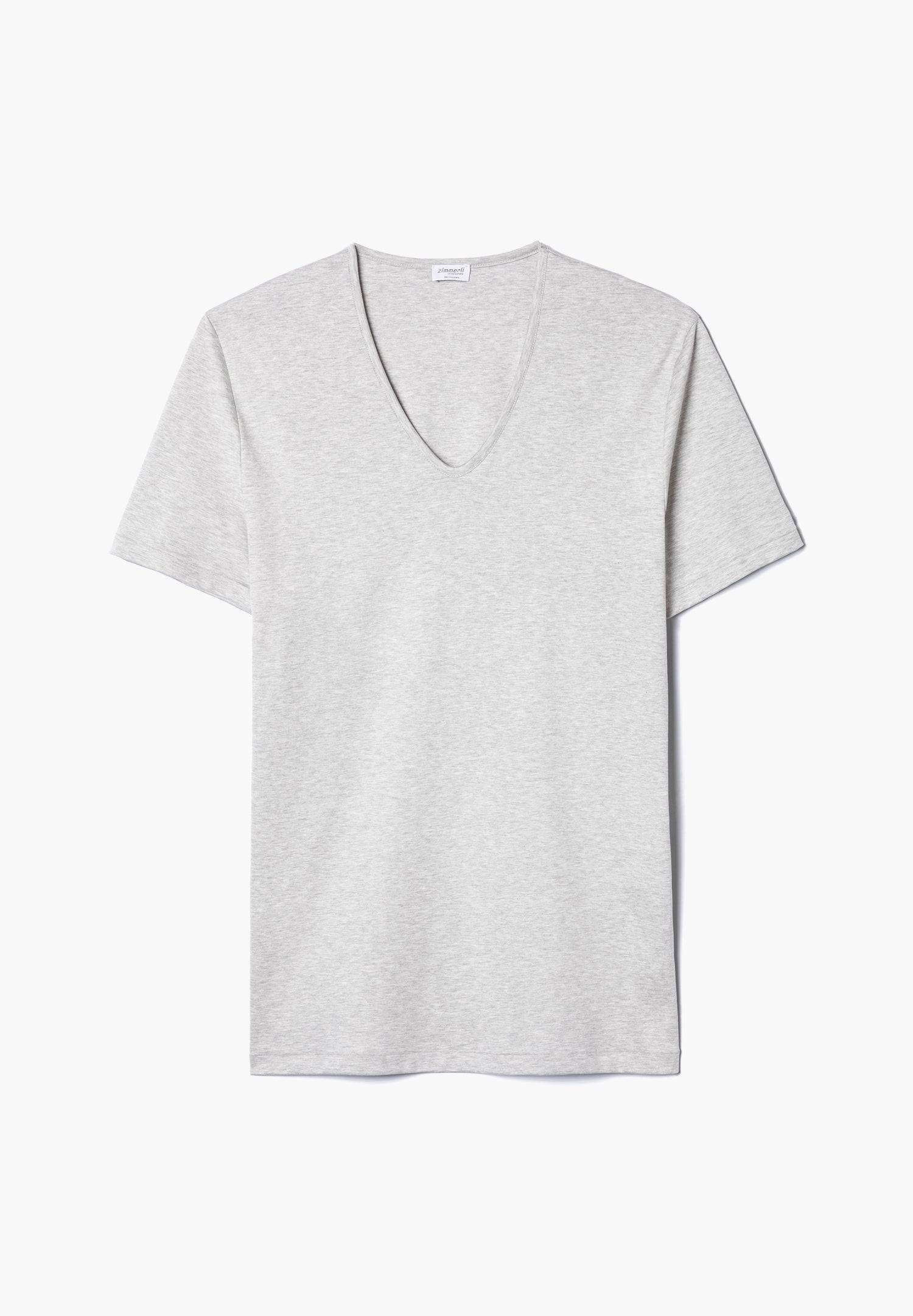 Sea Island Limited | T-Shirt kurzarm V-Ausschnitt - grey mélange - Image 3