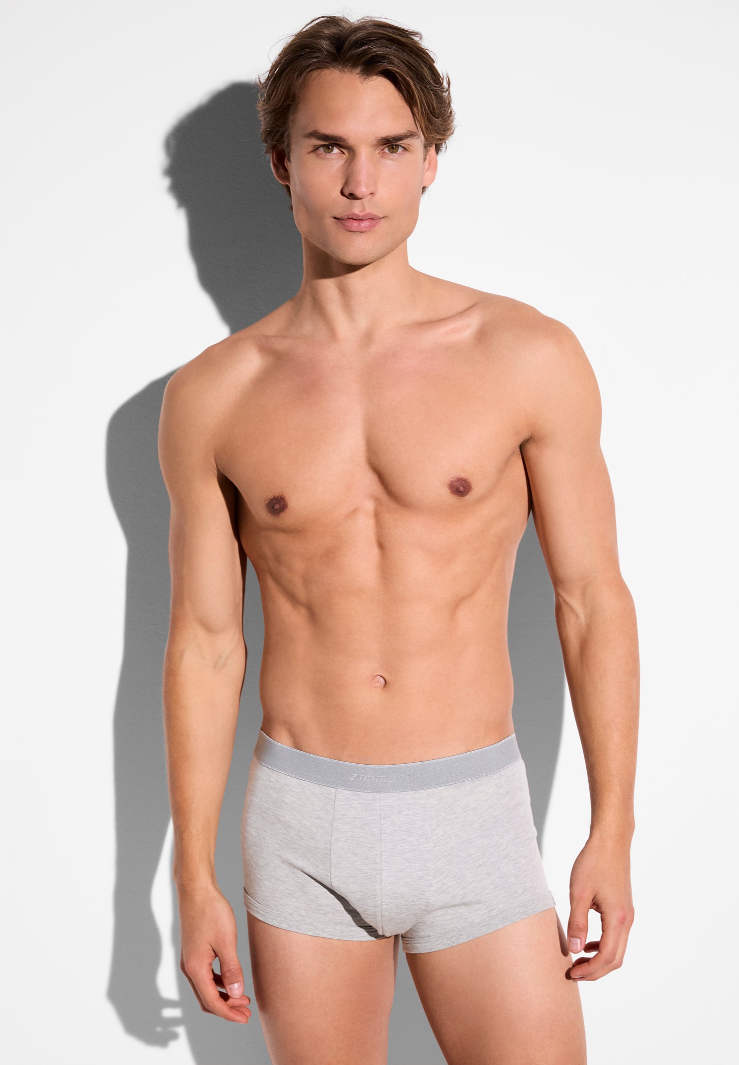 Sea Island Limited | Boxer Brief / Trunk - grey mélange