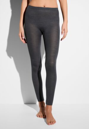 Wool & Silk | Leggings - anthrazit