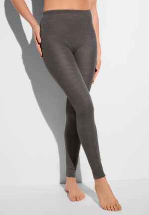 Wool & Silk | Leggings - mink