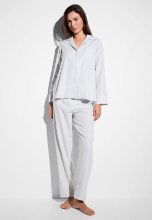 Cozy Flannel | Pyjama lang - blue check