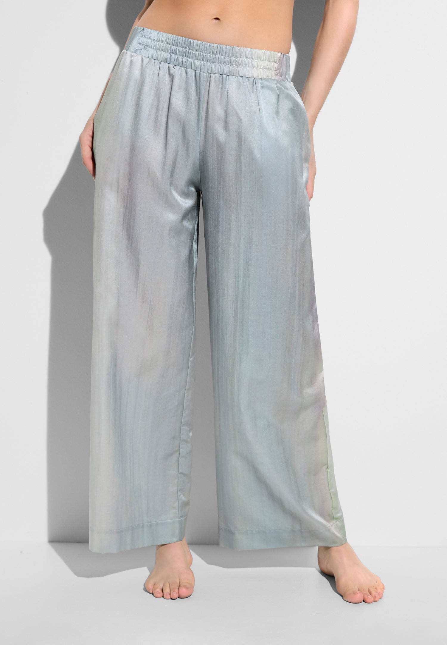 Cotton/Silk Print | Hose lang - shades of ombré