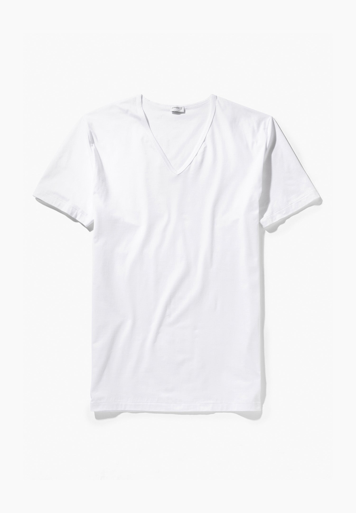 Pure Comfort | T-Shirt kurzarm V-Ausschnitt - weiss – Bild 3