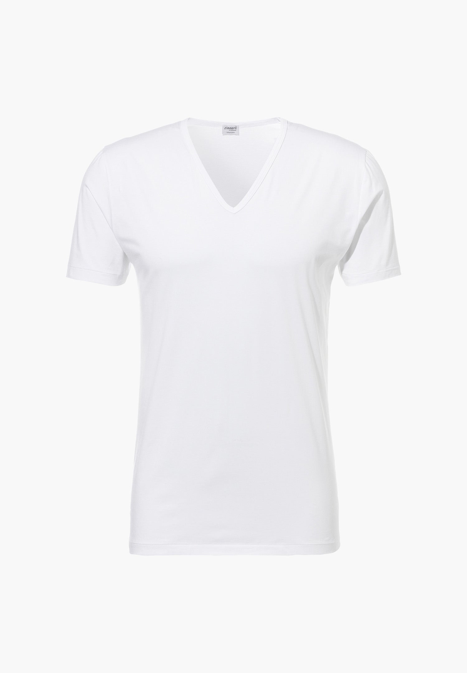 Pure Comfort | T-Shirt kurzarm V-Ausschnitt - weiss – Bild 4