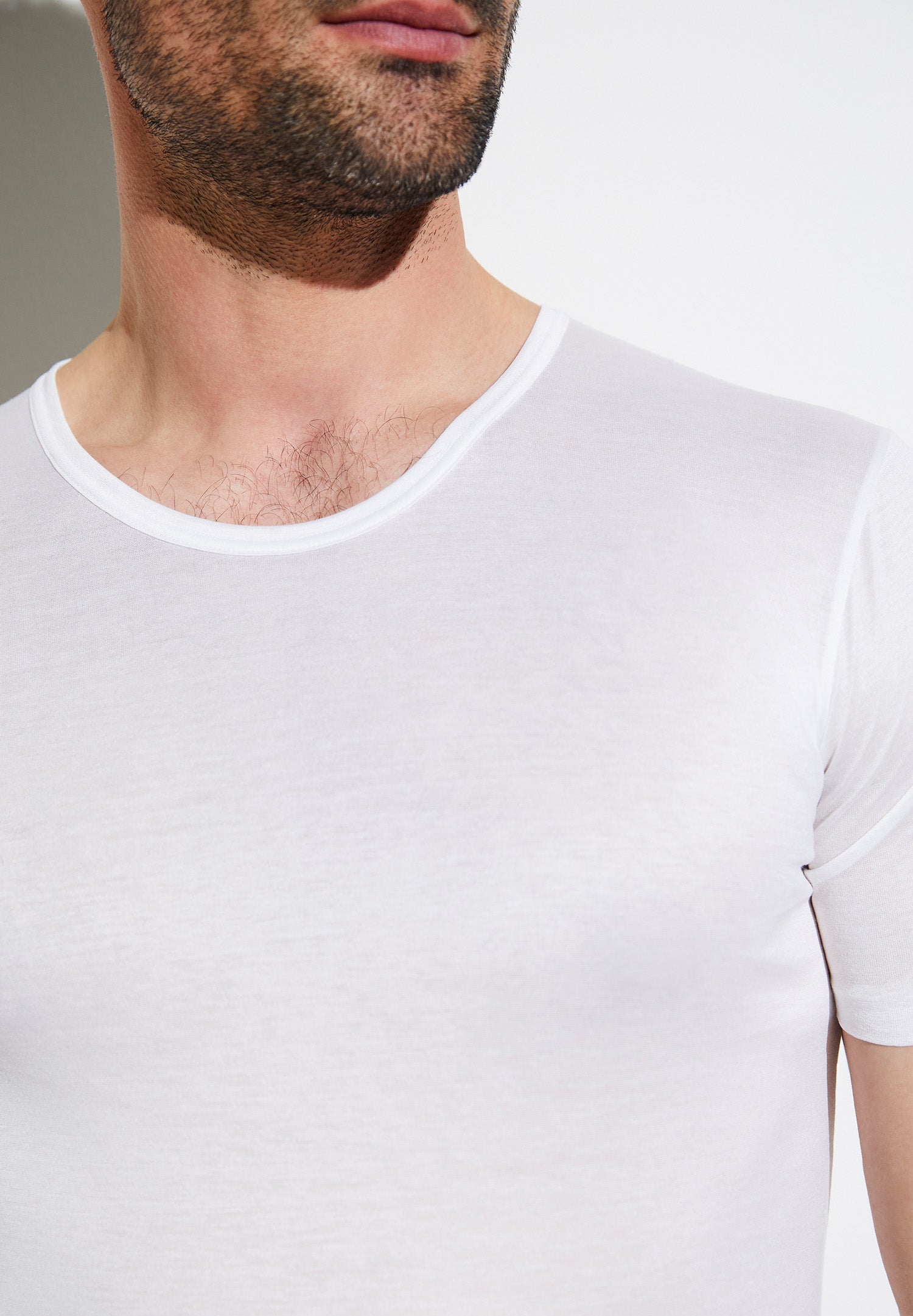 Royal Classic | T-Shirt kurzarm, superfein - weiss – Bild 2