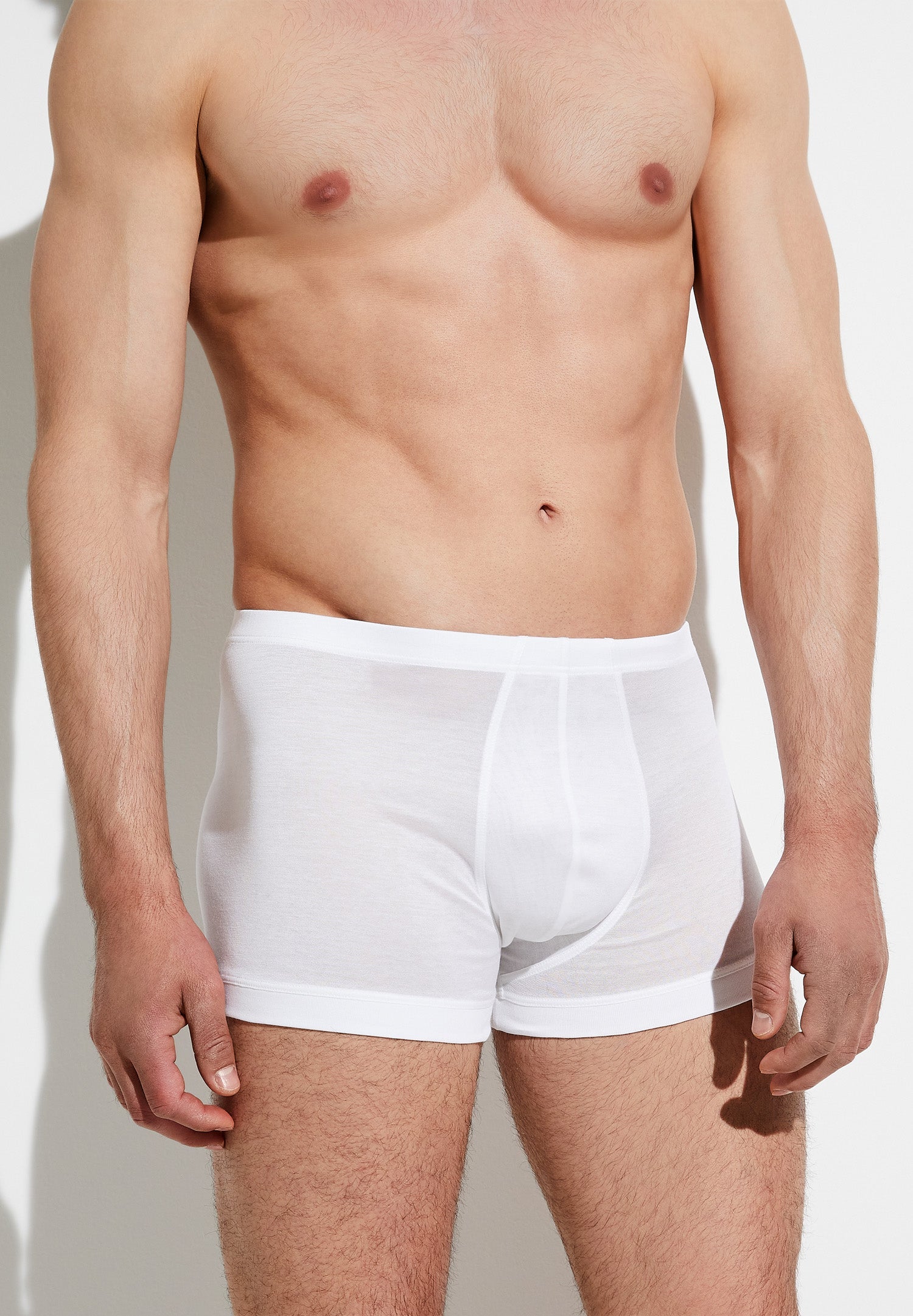 Royal Classic | Boxer Brief / Trunk, superfein - weiss