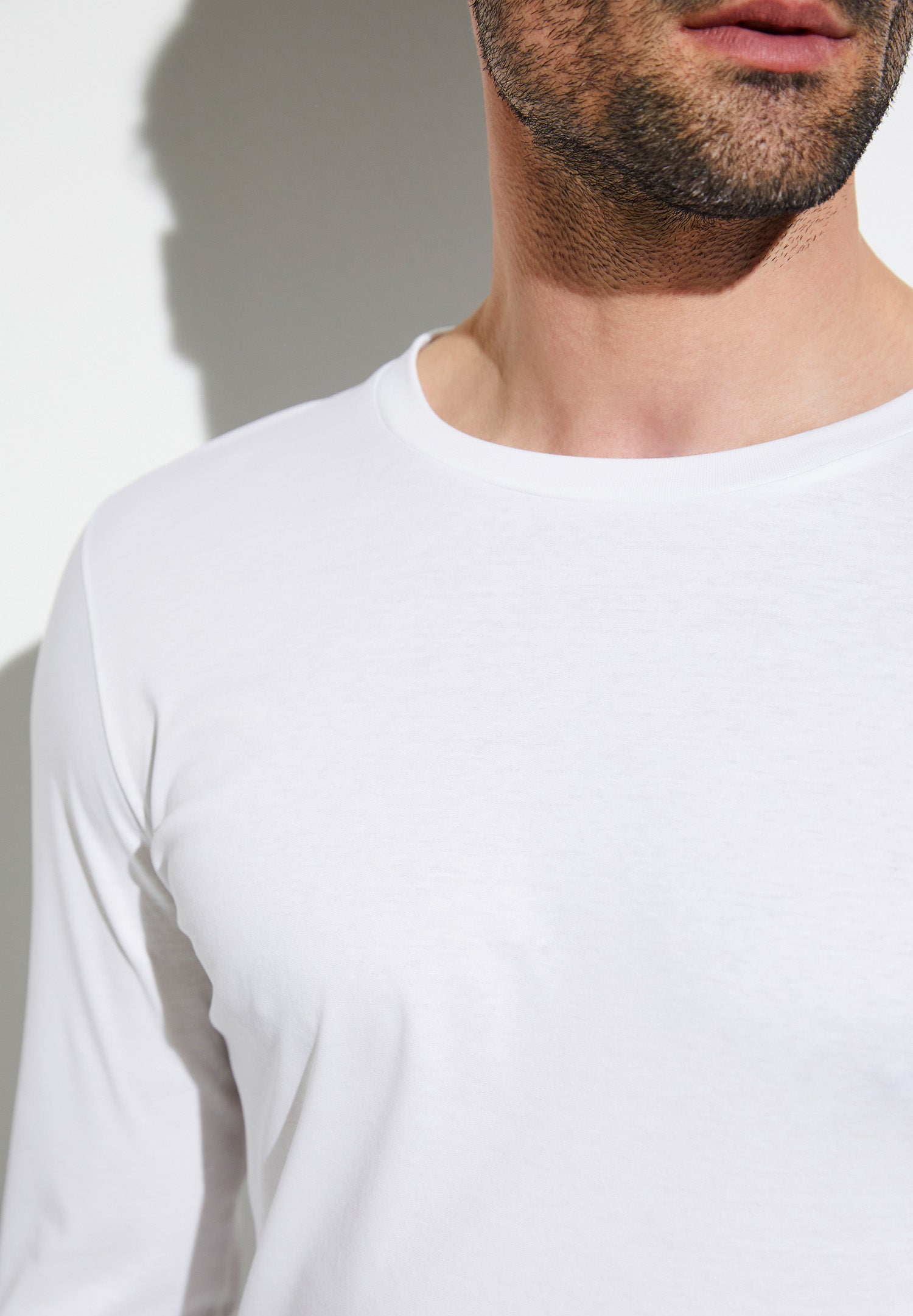 Sea Island | T-Shirt langarm - weiss – Bild 2
