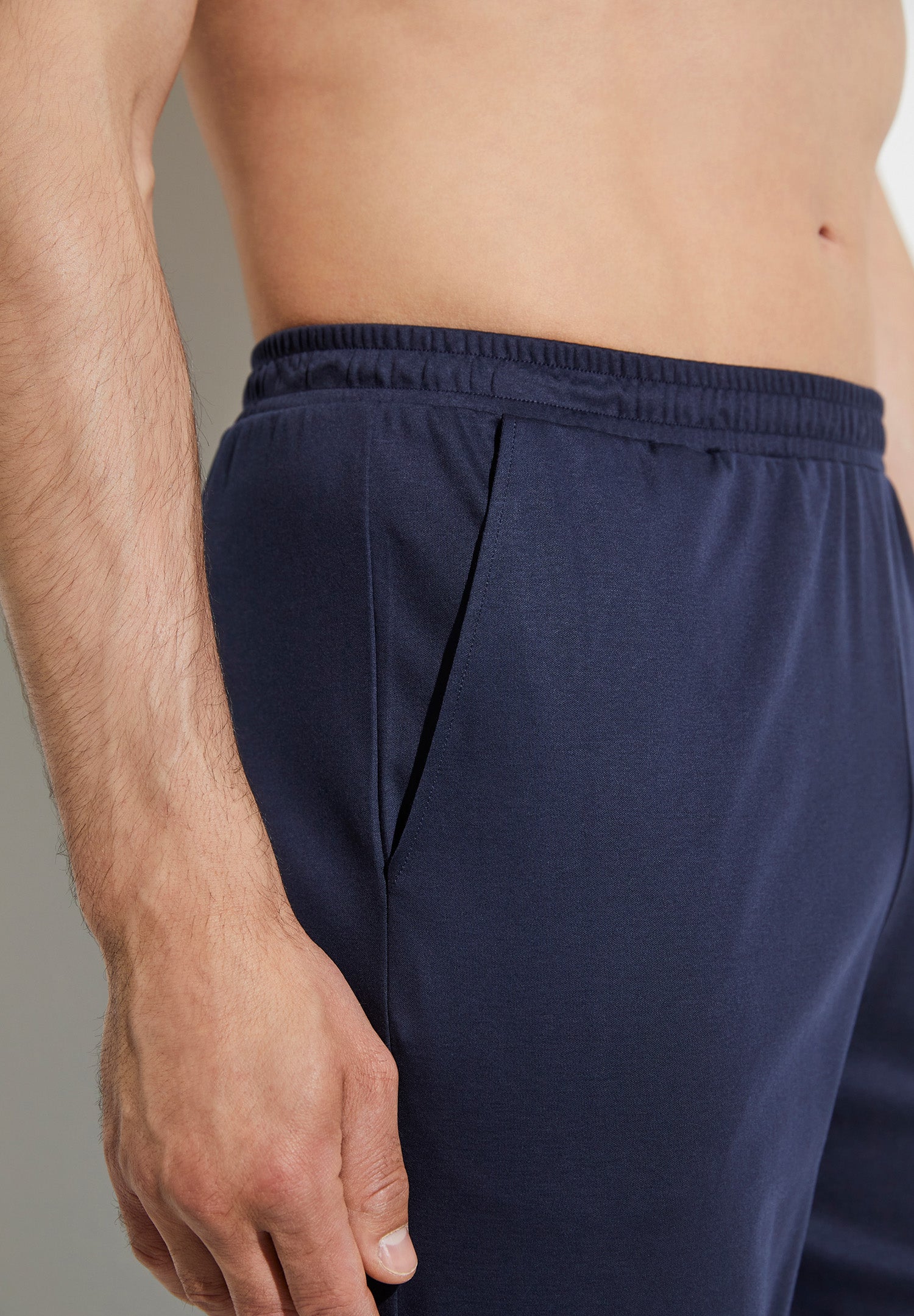 Supreme Green Cotton | Hose lang - navy - Image 2