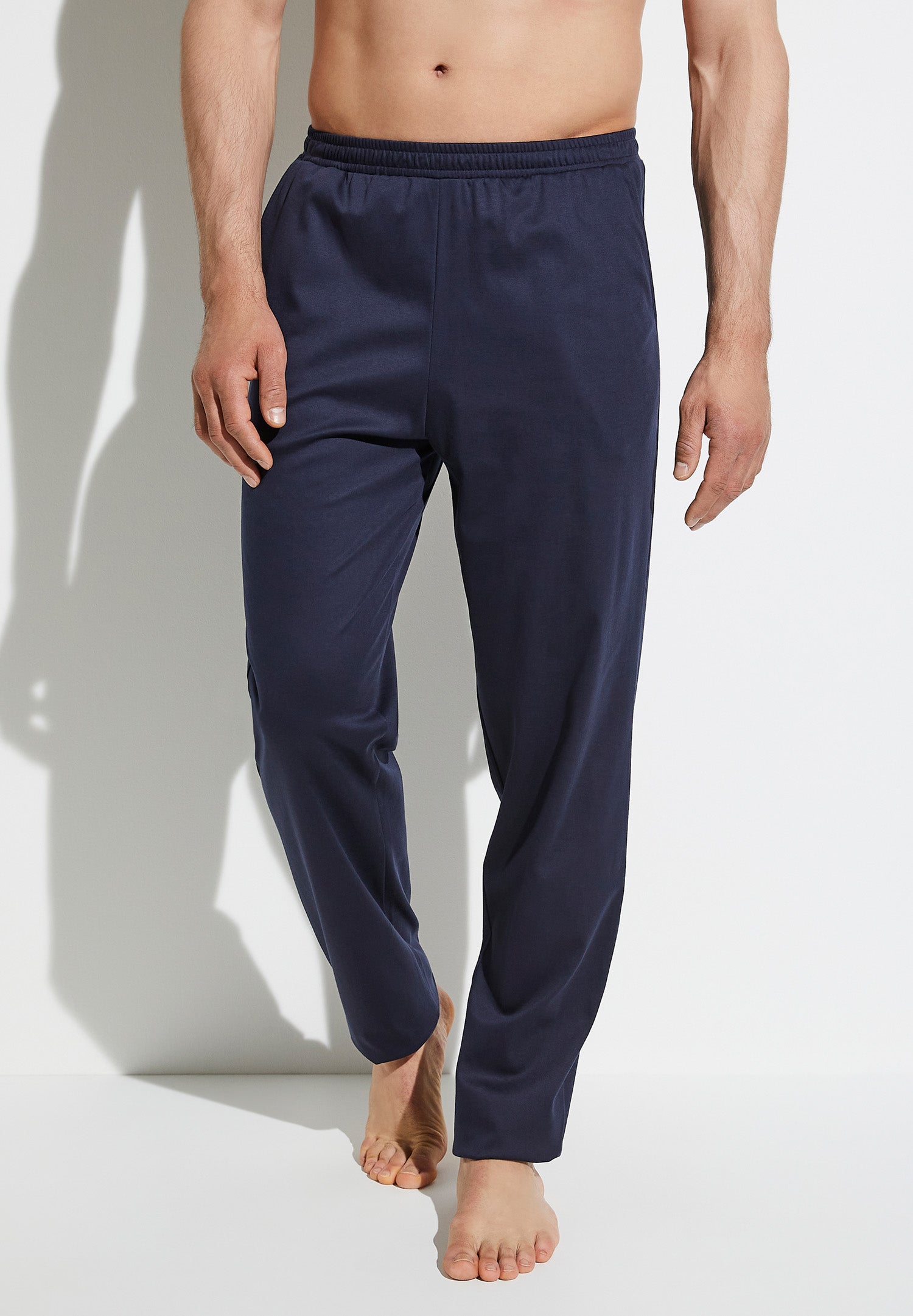 Supreme Green Cotton | Hose lang - navy