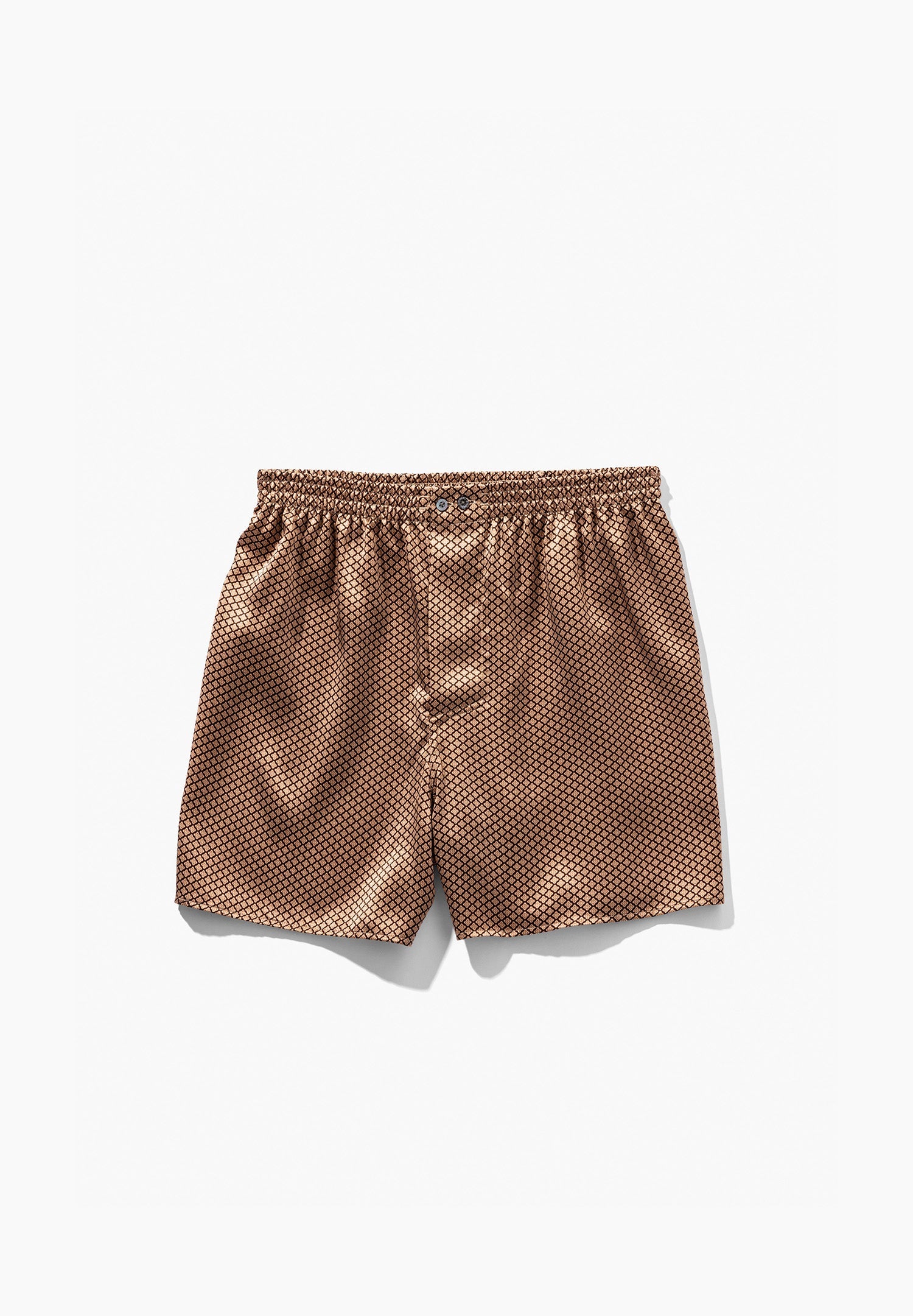 Silk Nightwear | Boxer Shorts - fantasy gold - Image 3