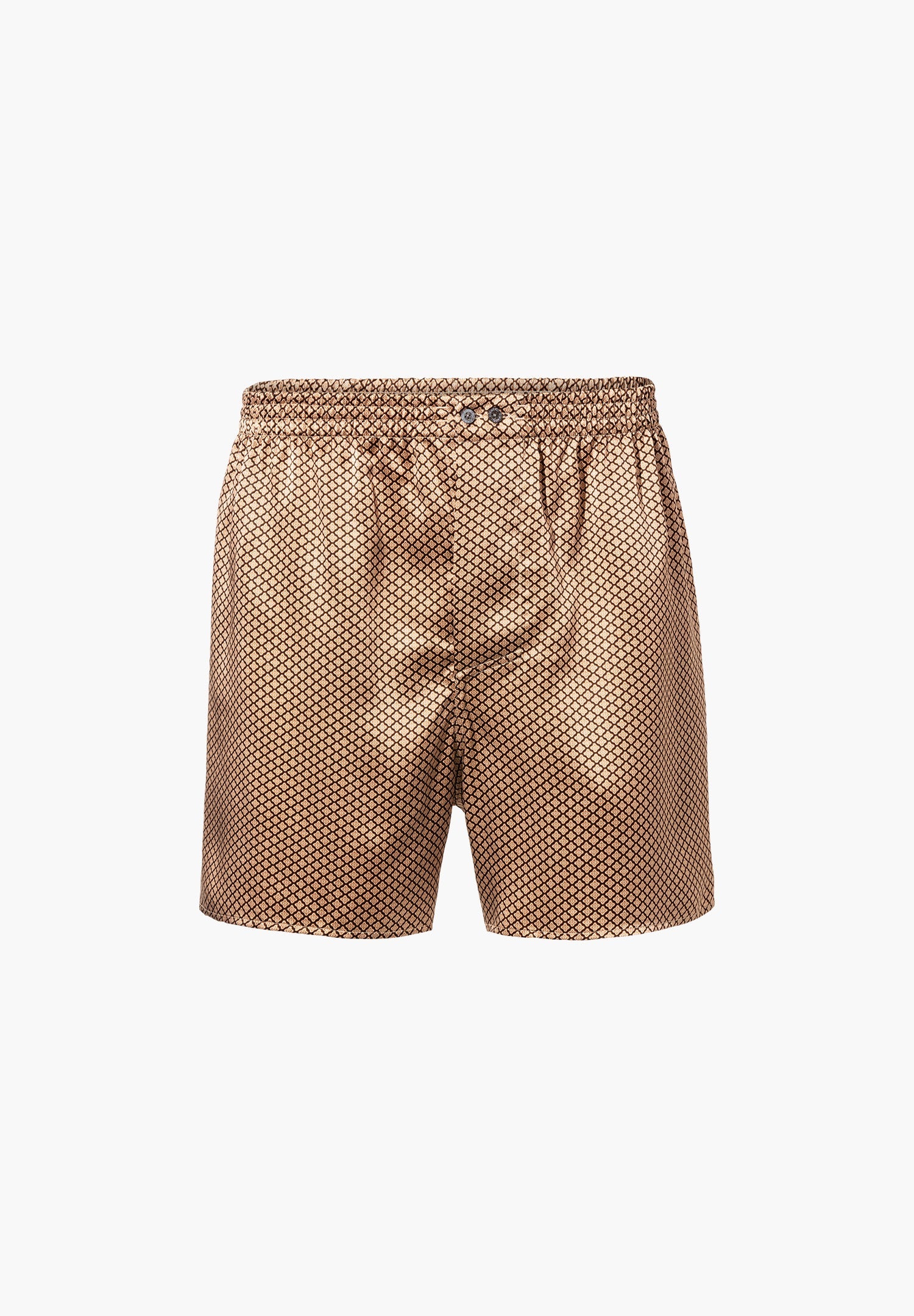Silk Nightwear | Boxer Shorts - fantasy gold - Image 4