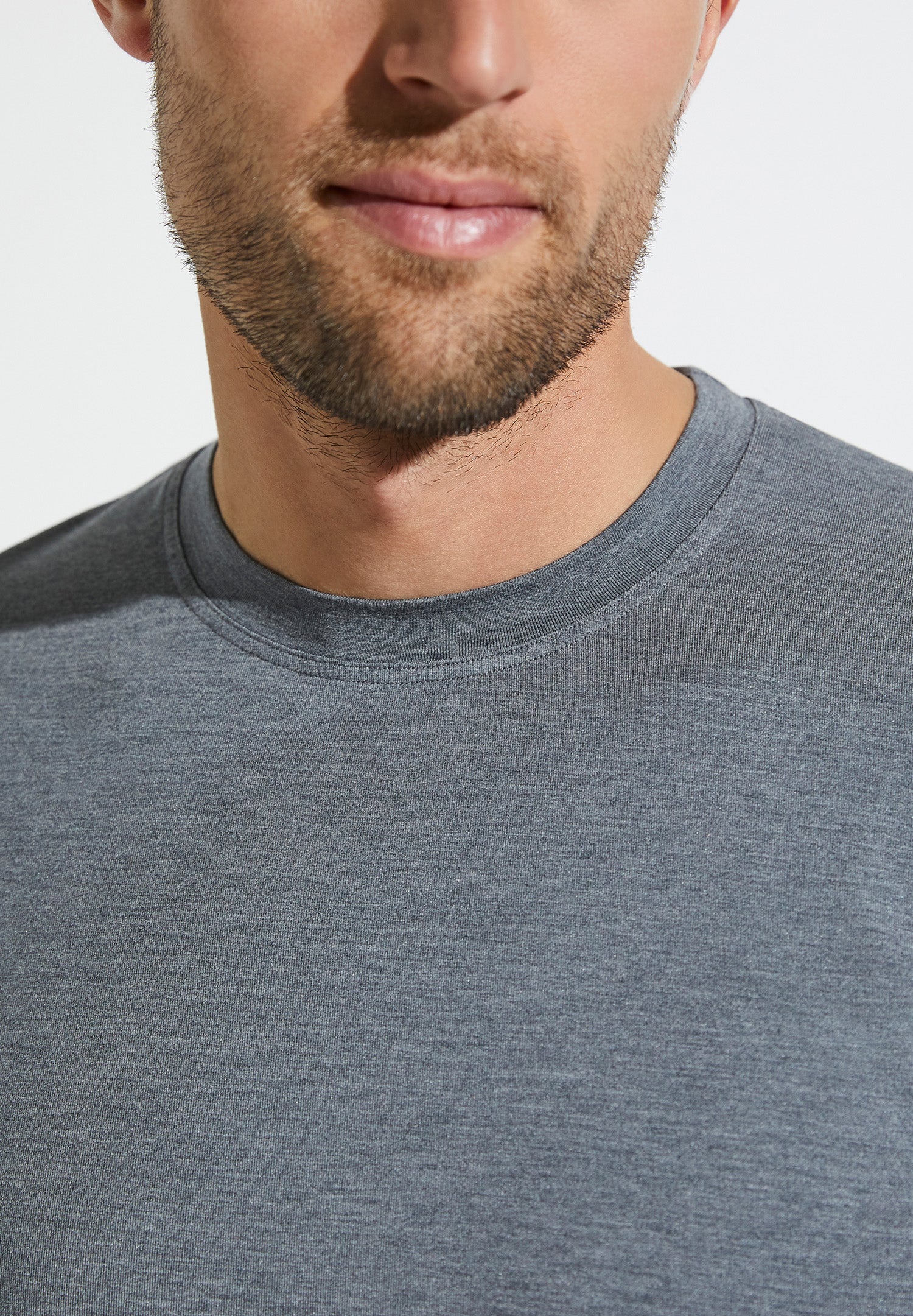 Pureness | T-Shirt kurzarm - grau mélange – Bild 2
