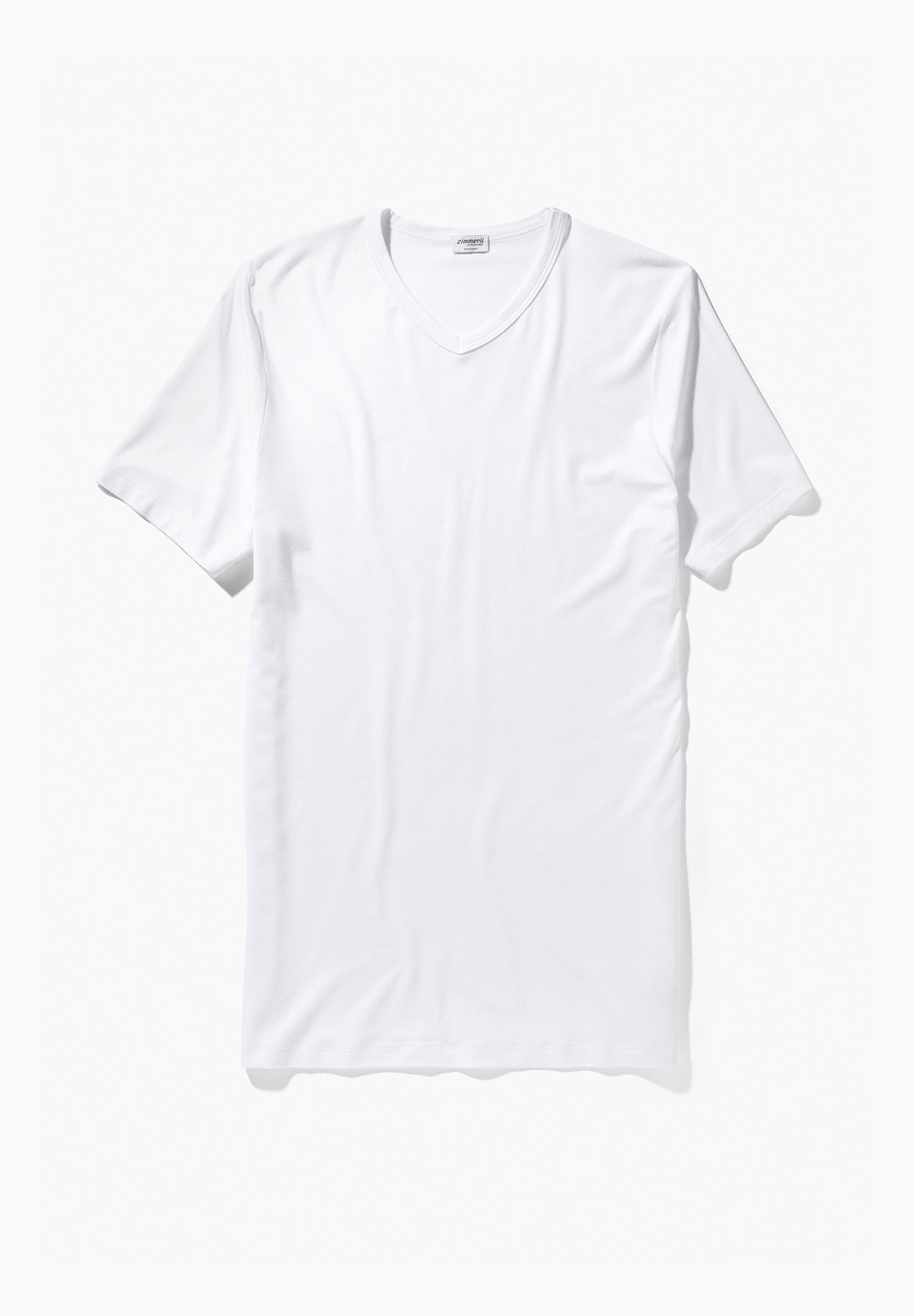 Pureness | T-Shirt kurzarm V-Ausschnitt - weiss – Bild 3