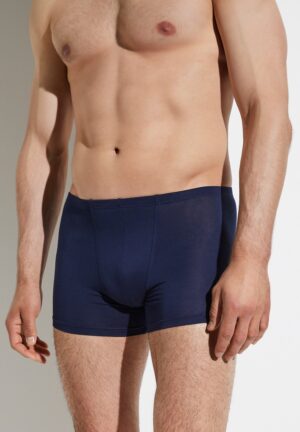 Pureness | Boxer Brief / Trunk, schmaler Bund - navy