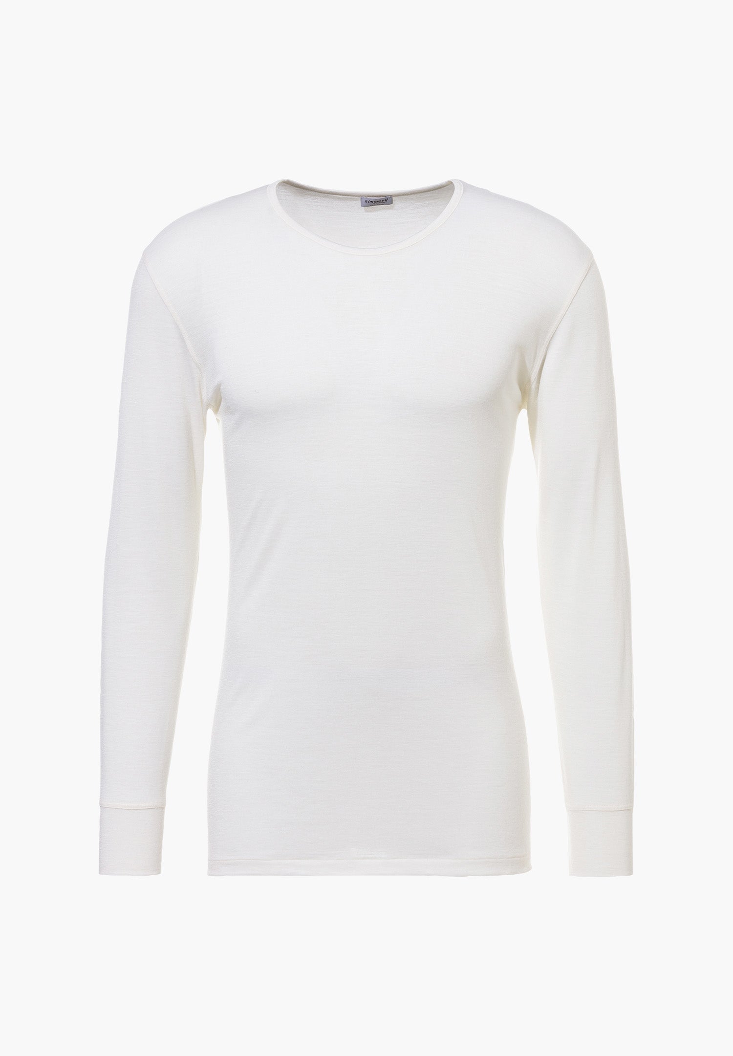 Wool & Silk | T-Shirt langarm - écru – Bild 5