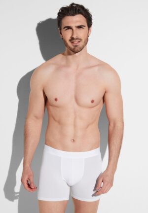Pureness | Boxer Brief, längeres Bein - weiss